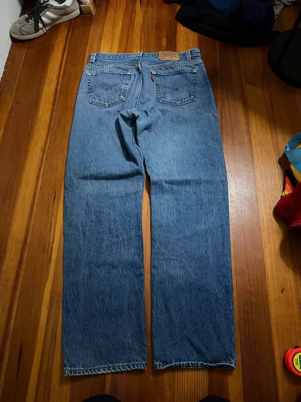 Vintage Levi's 501 Original Fit Button Fly Jeans Men's 36x34 Made in USA